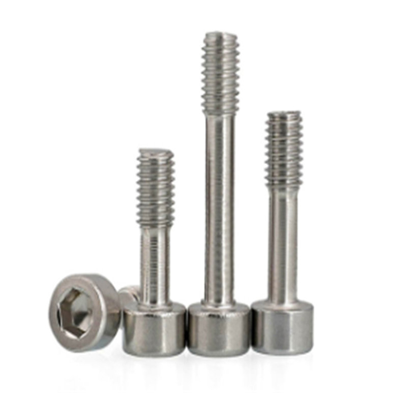 Hindi kinakalawang na asero socket knurled head captive panel screw para sa makinarya Hindi kinakalawang na asero socket knurled head captive panel screw para sa makinarya