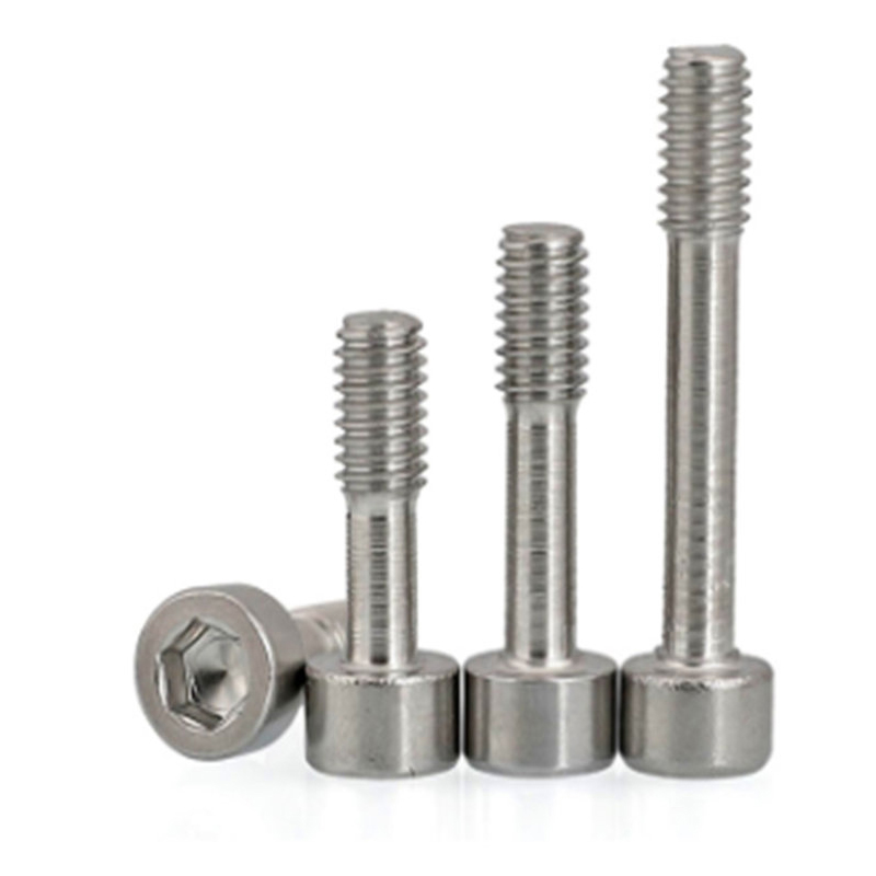 Hindi kinakalawang na asero socket knurled head captive panel screw para sa makinarya Hindi kinakalawang na asero socket knurled head captive panel screw para sa makinarya