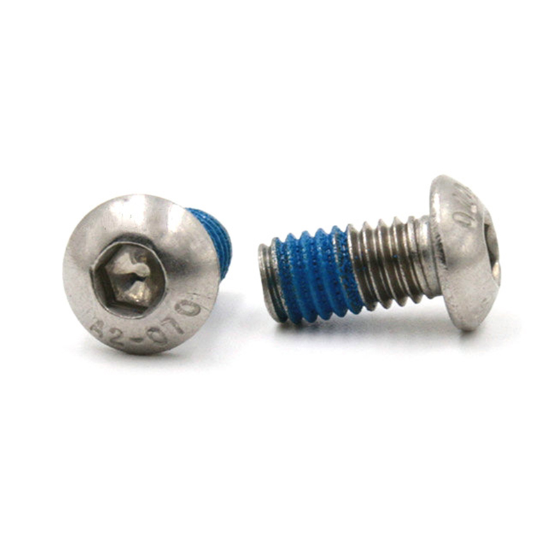 M2 button head hexagon socket micro screw na may patch na Nylon M2 button head hexagon socket micro screw na may patch na Nylon