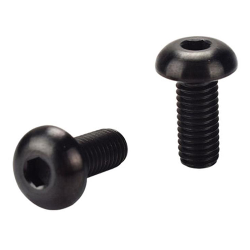 Customized na button head hexagon socket titanium alloy screw