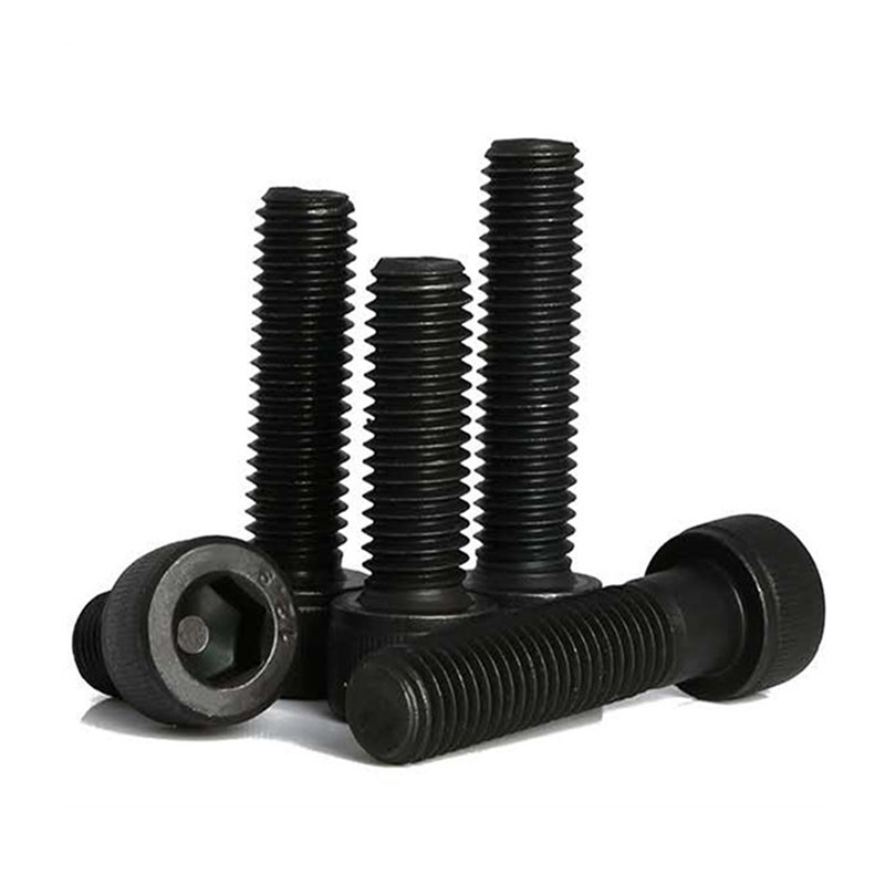 Grade12.9 carbon steel m3x5 black oxide socket head screw
