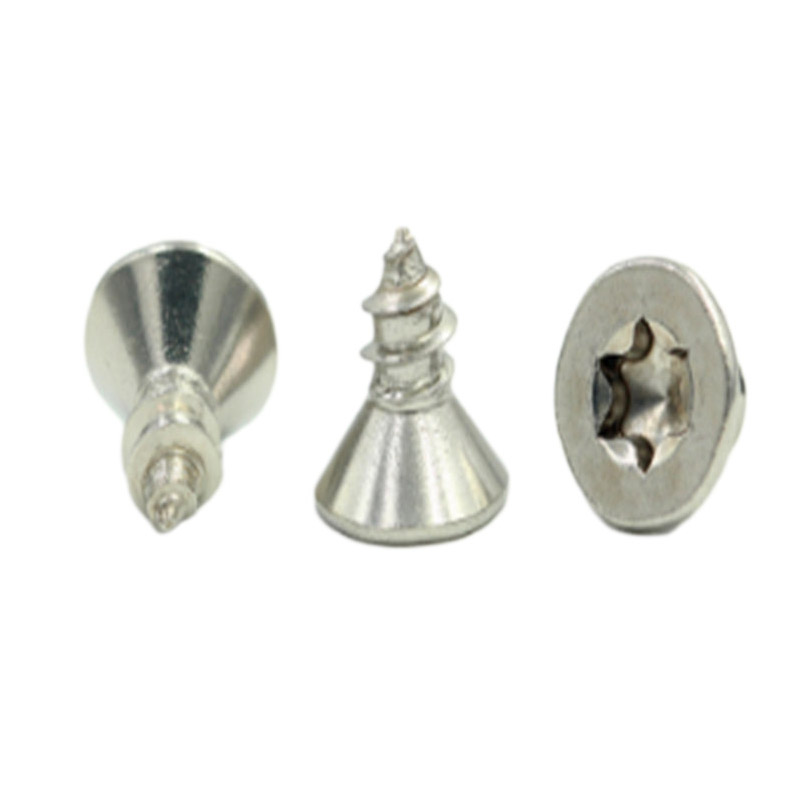 M1.6 countersunk head torx hindi kinakalawang na asero CD pattern mini screw (1)