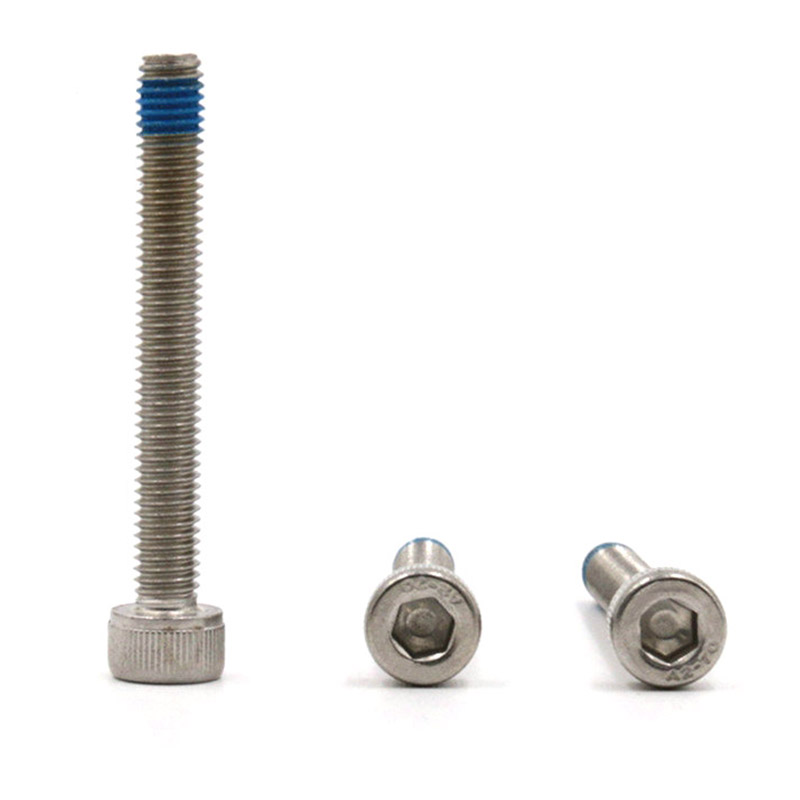 M5X40 stainless steel hexagon socket cup head screw na may patch na nylon M5X40 stainless steel hexagon socket cup head screw na may patch na nylon
